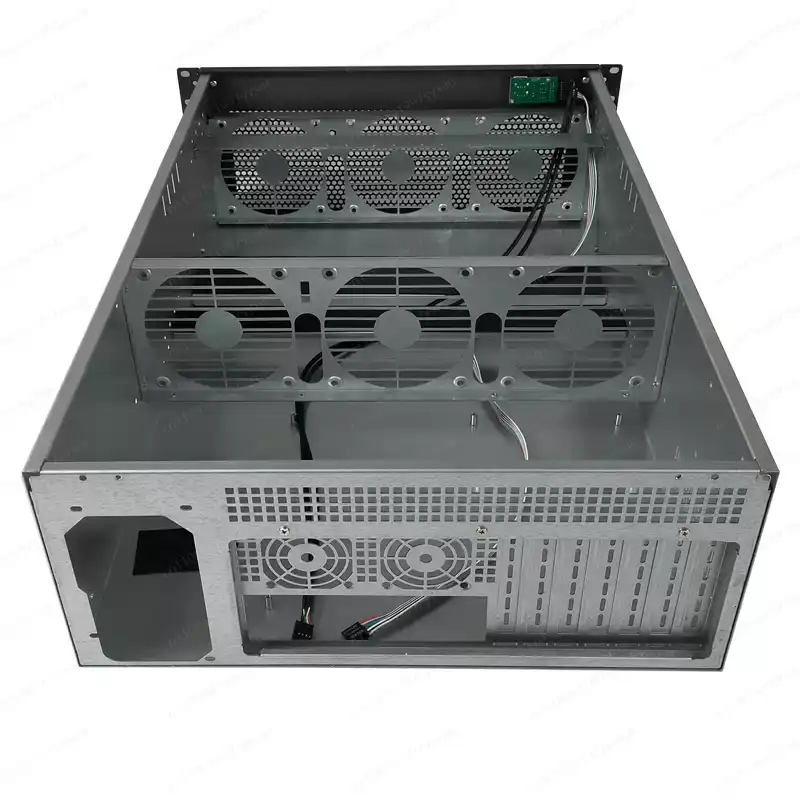 8 Gpu 4U Server Chassis - เคสใส่การ์ดจอ 4U รองรับการ์ดจอ 6/8 ตัว สำหรับห้อง
