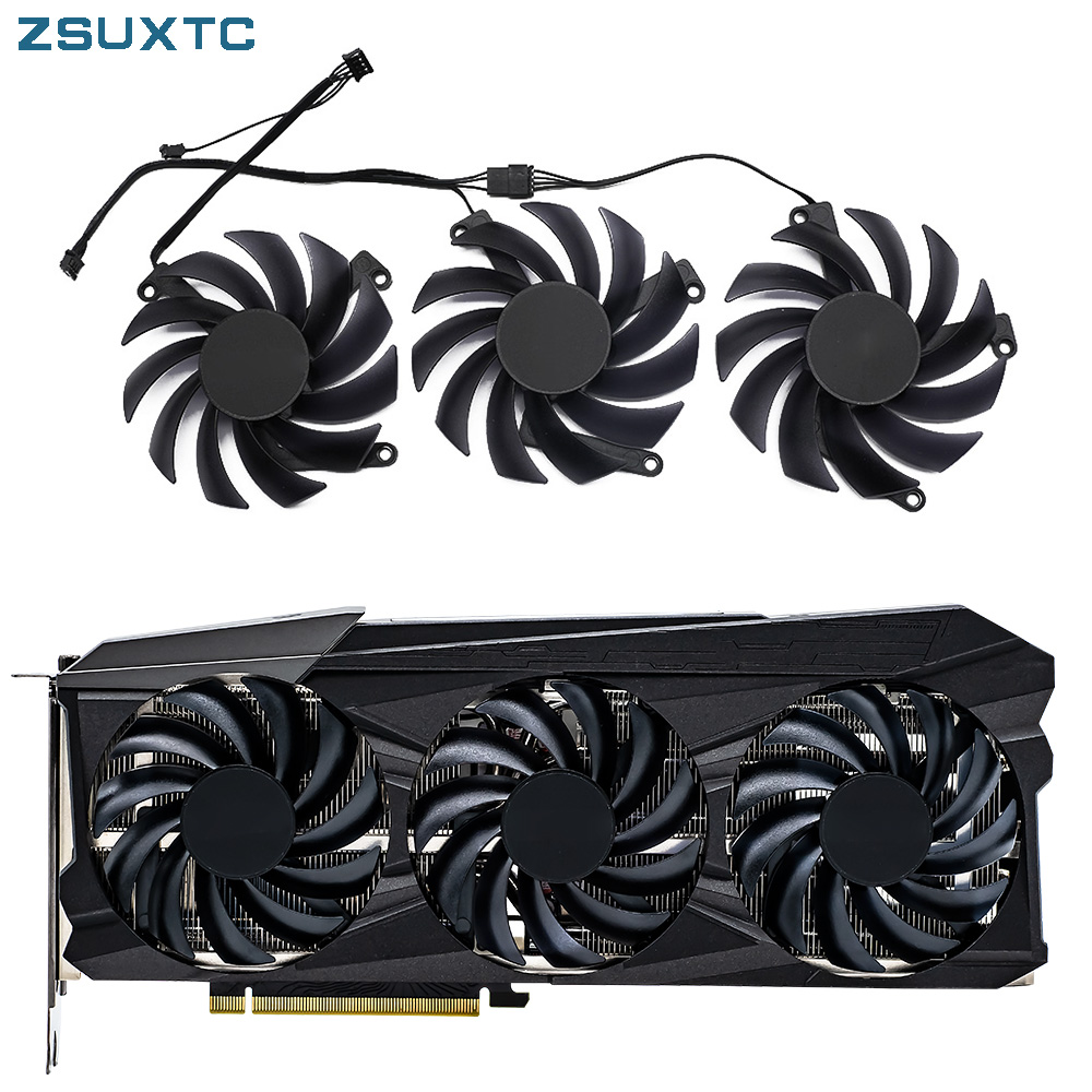 Rtx 3090 24Gb Graphics Card - พัดลมระบายความร้อน VEGA64 VEGA56 BV5 BFB1012SHA01สำหรับ AMD