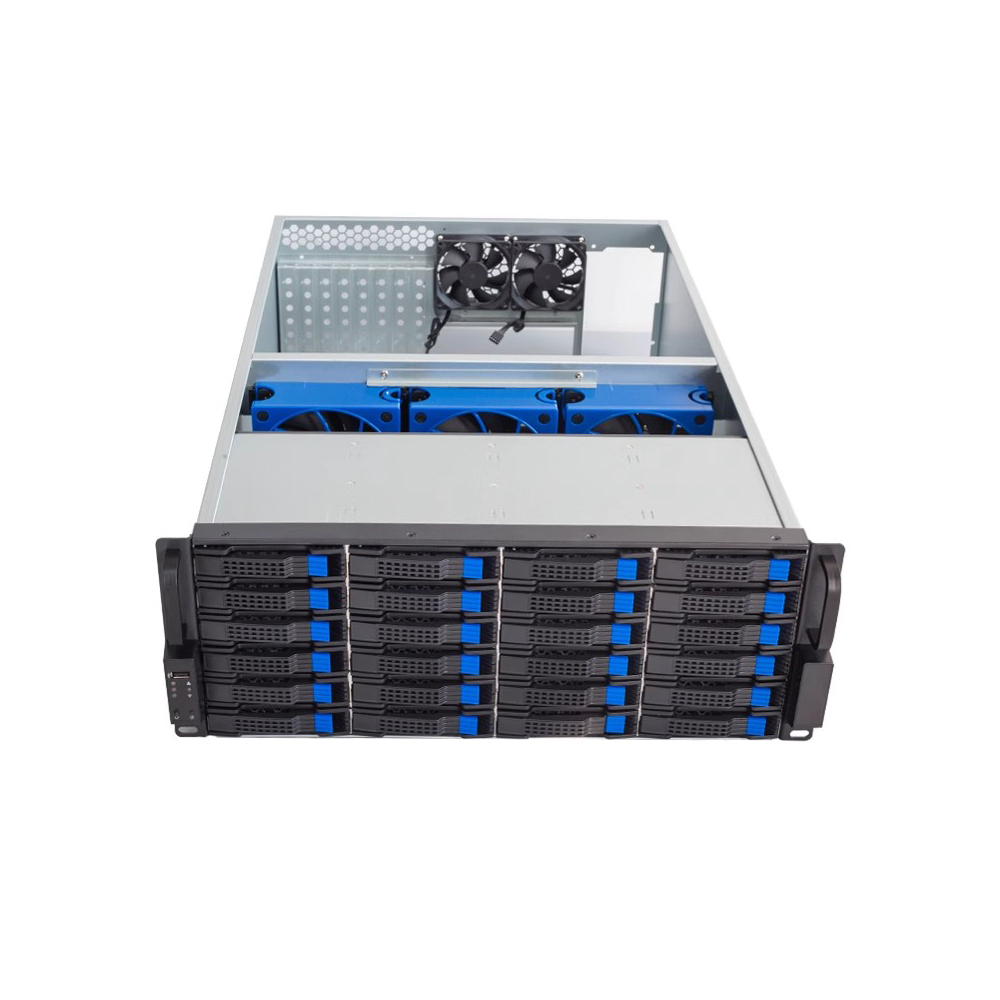 เคสเซิร์ฟเวอร์ 4U 24 ช่องใส่ฮา - 8 Gpu 4U Server Chassis บทวิจารณ์และราคา