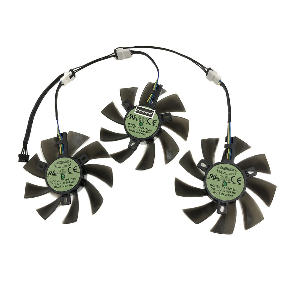 3ชิ้น/เซ็ต T129215BU DIY กราฟิ - Rx 5700 Xt 8Gb Video Card บทวิจารณ์และราคา